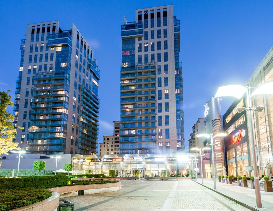 Platinum Towers Luxury Apartments Warszawa Exteriör bild